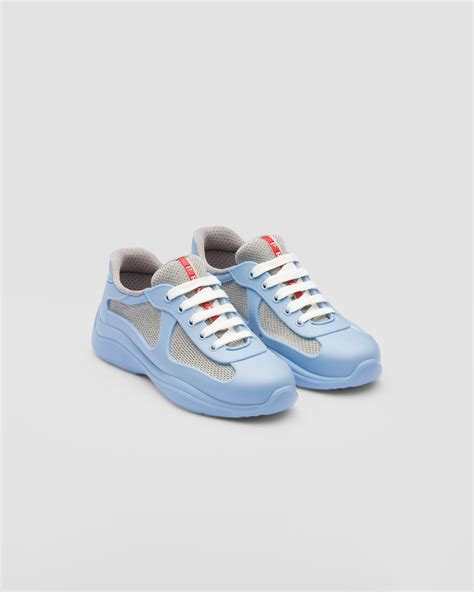 prada sneakers blue|prada outlet online store.